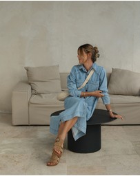 Ceres Life - Rae Long Sleeve Midi Dress