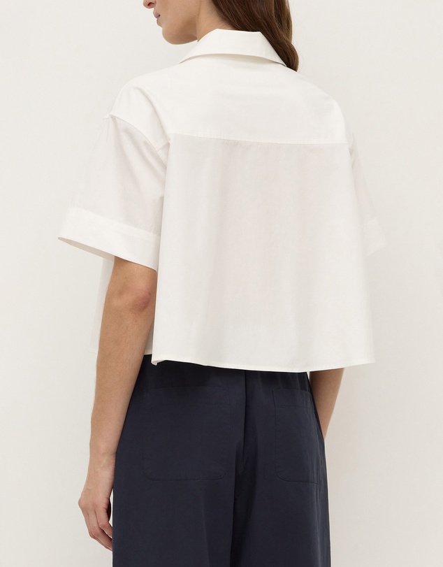 Assembly Label - Lima Cropped Shirt