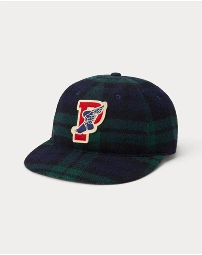 Polo Ralph Lauren - P-Wing Plaid Wool-Blend Ball Cap