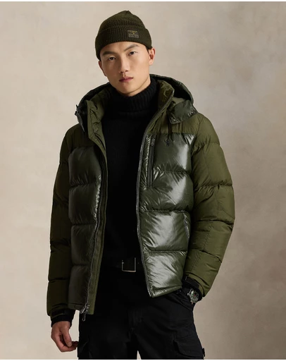 Polo Ralph Lauren - The Gorham Two-Tone Down Jacket - ICONIC EXCLUSIVE