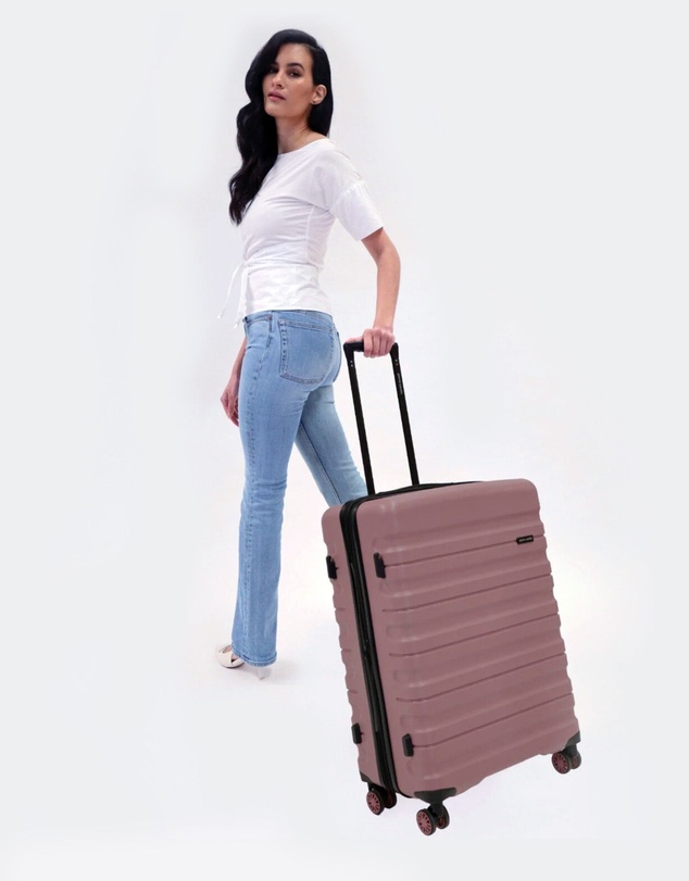 Pierre Cardin - Pierre Cardin 70cm Medium Hard Shell Suitcase