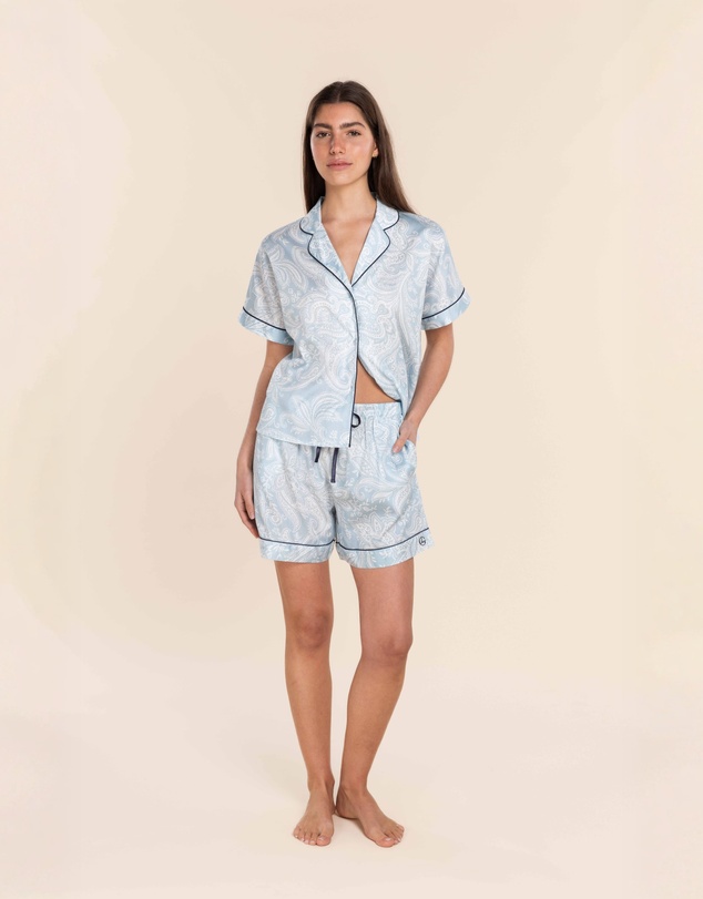 Gingerlilly - Daphne Cotton Sateen Short Set