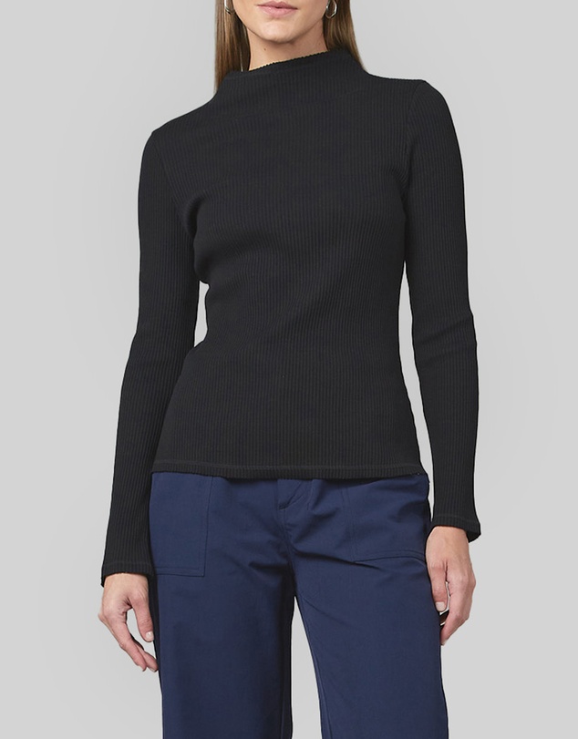 DRICOPER DENIM - Wave High Neck Top