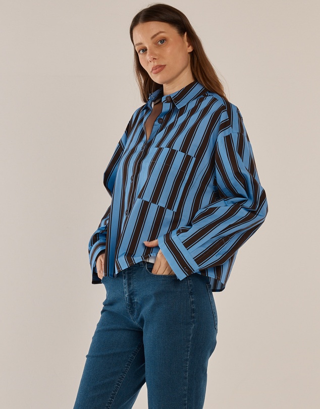 Betty Basics - Erin Crop Shirt