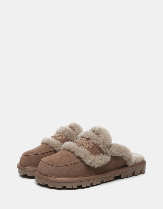 EVERAU - Australian Shepherd Ugg Rilee Cow Suede Upper House Shoes