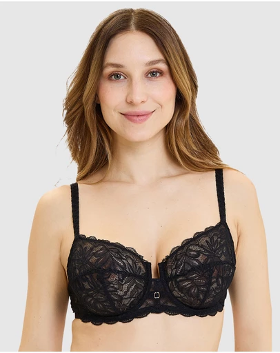 Sans Complexe - Suzan Wired Unlined Full Cup Lace Bra