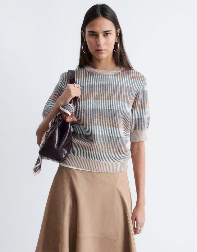 & Other Stories - Rib-Knit T-Shirt