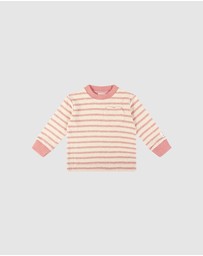 Kynd Baby - Stripe Top in Pearl Stripe