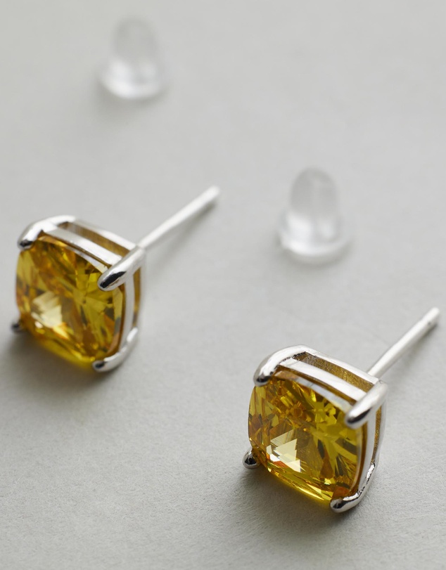 Native Sol - Lotti Citrine Studs