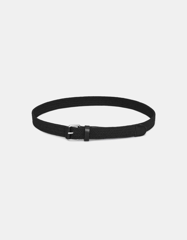 ARKET - Braided Leather Trimmed Belt