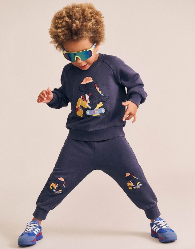 Huxbaby - Tradie Dino Trackpants - Babies-Kids