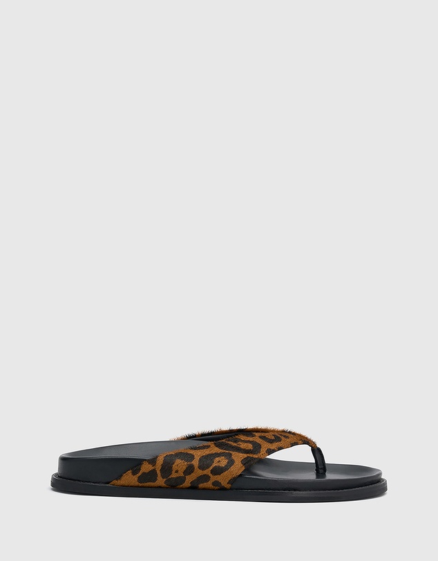 CAMILLA AND MARC - Zita Leopard Pony Sandals