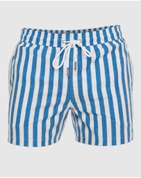 Tolu Australia - Boardshorts with Blue Stripes