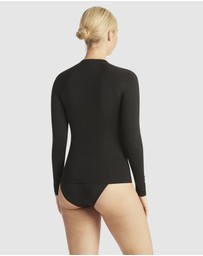 Sea Level Australia - Essentials Long Sleeve Rash Vest - Full Zipper