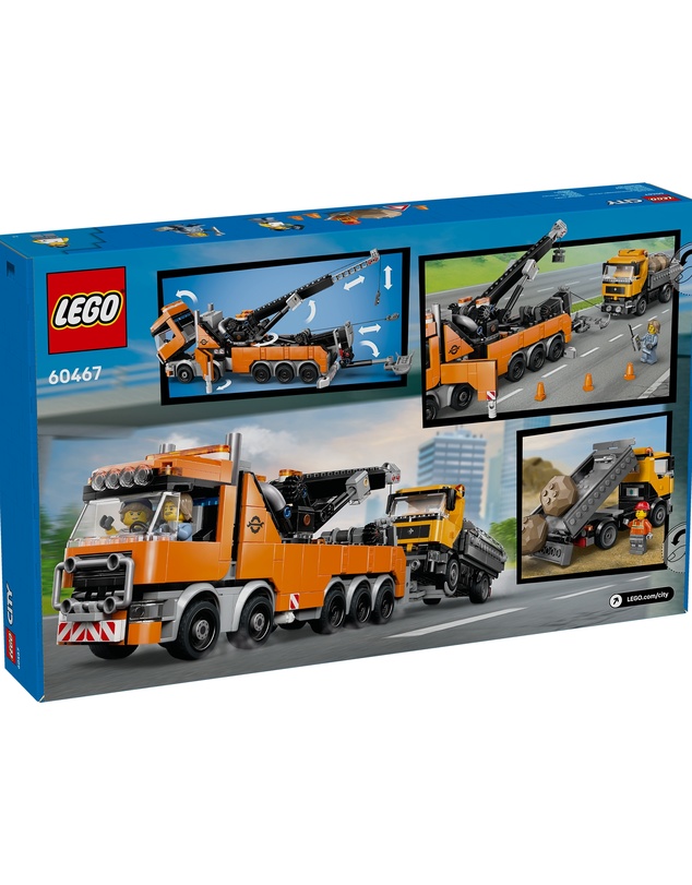 LEGO - 60467 Heavy-Duty Recovery Tow Truck with Crane