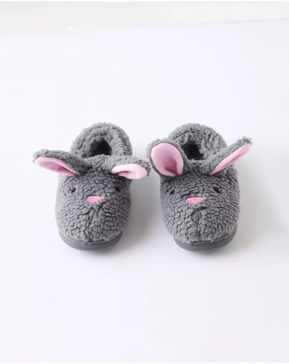 Kip&Co - Fluffy Bunny Sherpa Slippers - Kids