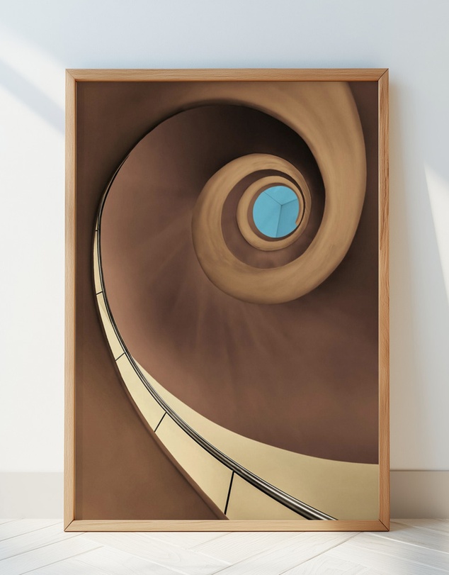 Olive et Oriel - Concrete Shapes by Tomasz Buczkowski Art Print