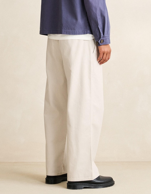 Rhythm - Relaxed Herringbone Pants