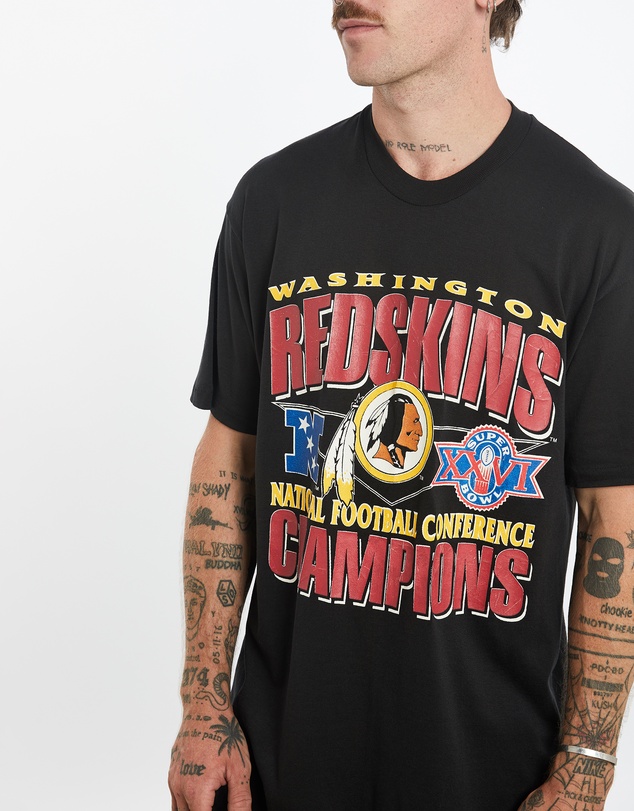 Vintage by The Real Deal - Pre Loved - Vintage 1991 NFL Washington Redskins Super Bowl Tee