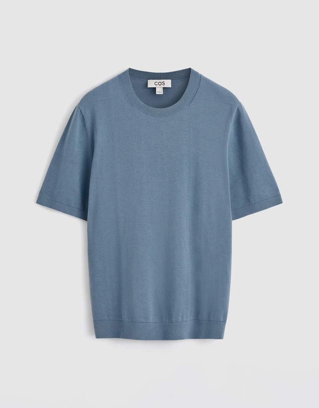 COS - Knitted Cotton T-Shirt