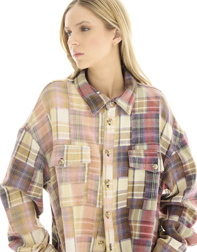 THE TALES - Check Flannel Bonded Jacket