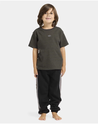 Billabong Kids - Toddlers Bio Wave Elastic-waist Linen Pants