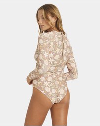 Roxy - Womens Garlang Long Sleeve One Piece