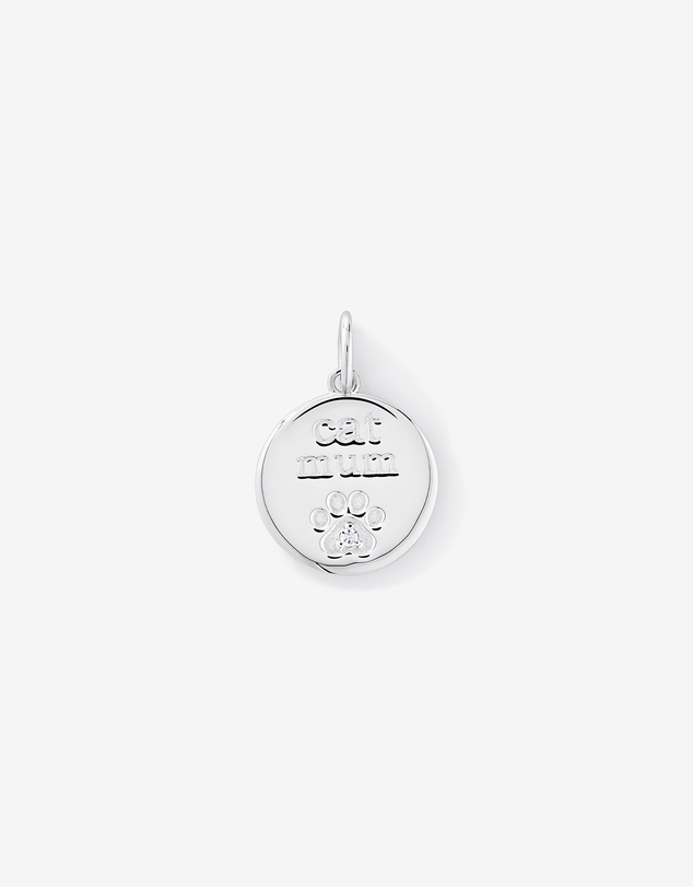 Michael Hill - Cat Mum Cubic Zirconia Pendant in Sterling Silver