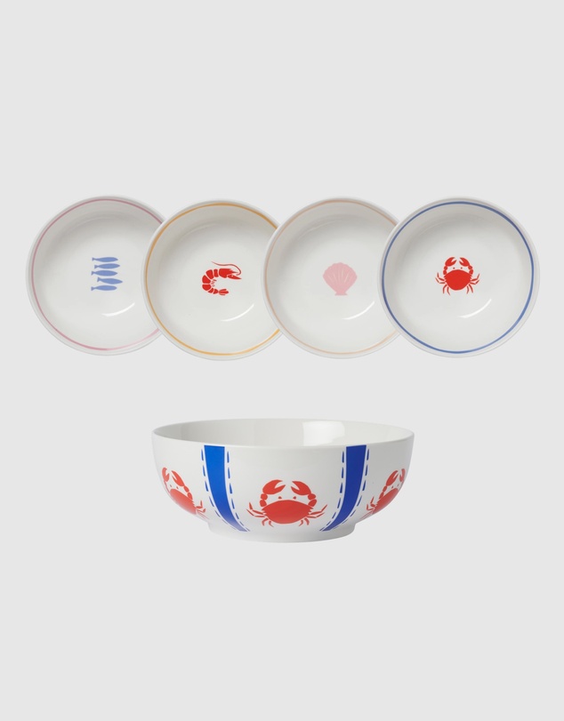 In The Roundhouse - Seafood Serving Set
