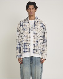 Insight - Bleached Flannel Long Sleeve Shirt