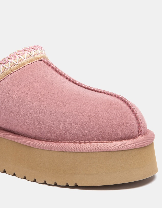 EVERAU - Australian Shepherd Ugg Tay Platform Cow Suede Upper House Shoes