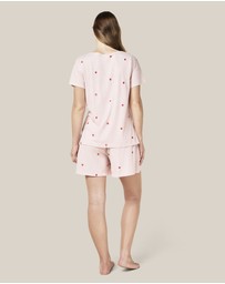 Papinelle - Jada Hearts Cotton Knit Boxer PJ