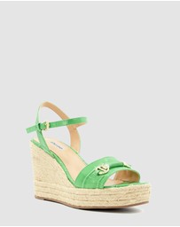Dune London - Kai - Green Croc