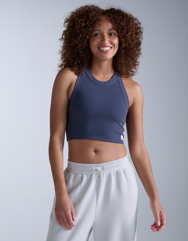 2XU - Fluid Tencel Ribbed Crop Tank