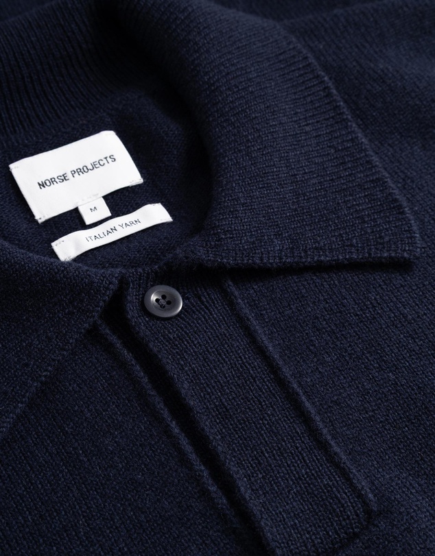 Norse Projects - Anholt Lambswool Polo