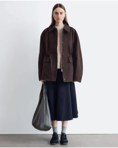 & Other Stories - Oversized Drawstring Utility Jacket