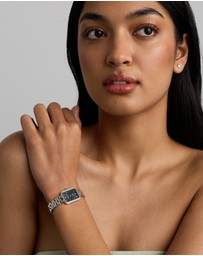 Michael Hill - Women's 0.20 Carat TW Diamond Bezel Watch in Stainless Steel