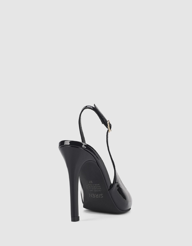Siren - Cilla Stiletto Slingback Heels