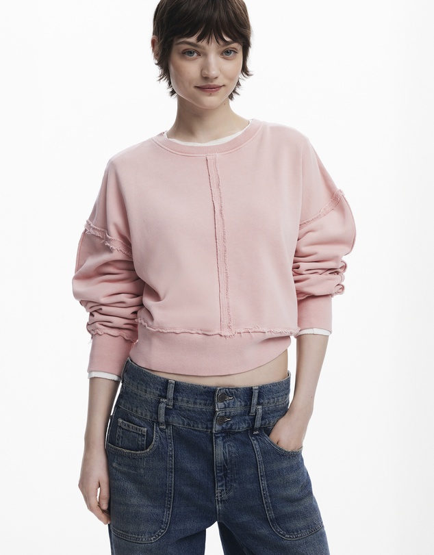 Desigual - Topstitched sweatshirt