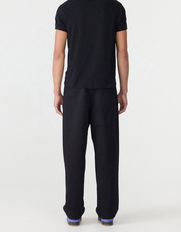 Bassike - Cotton Relaxed Pleat Pants