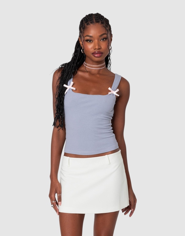 EDIKTED - Lola Ribbed Tank Top