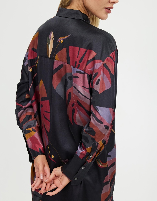 Grace Willow - Jasmine Silk Shirt Dress