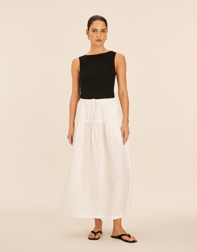 AERE - Cotton Boat Neck Tank