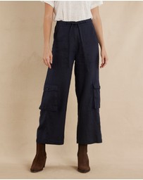 Amelius - Ciel Linen Cargo Pant