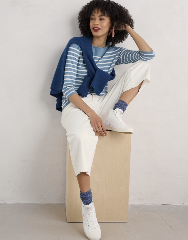 Seasalt - Seasalt Cornwall Blue Sailor Top