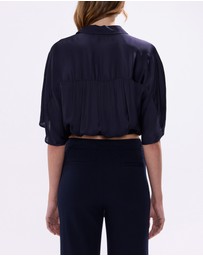 Marcs - Thalia Tie Front Blouse