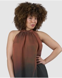 Pink Dusk by Curve Project - Aphrodisiac Maxi Dress