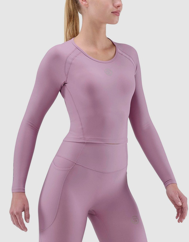 SKINS - MOTION Compression Long Sleeve Bra Top - Women's