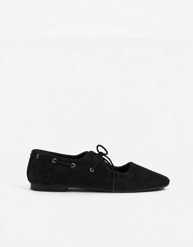 Sol Sana - Aura Ballet Flat Black