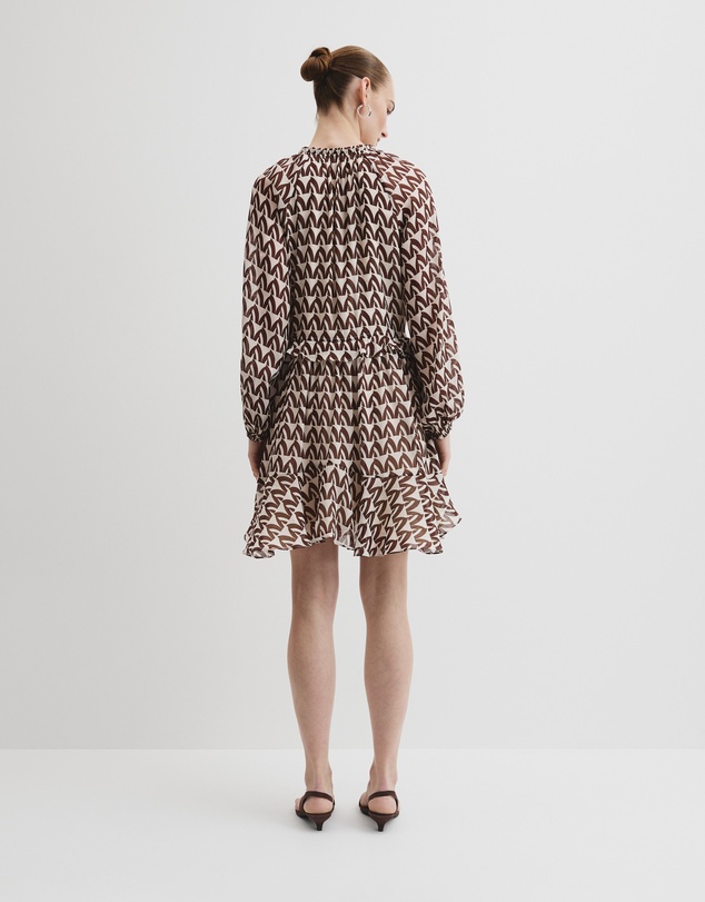 Country Road - Print Drop Waist Mini
